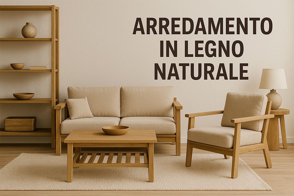Arredamento in legno naturale: pro e contro